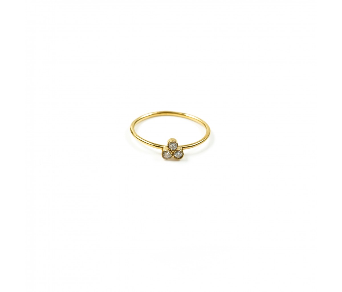 19k gold ring