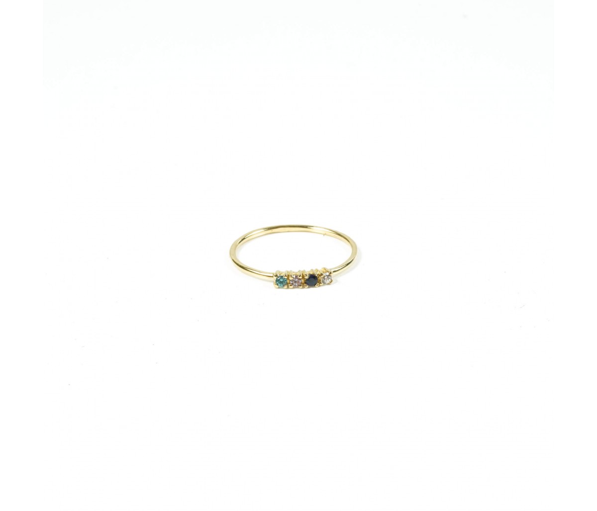 Gold coloured ring