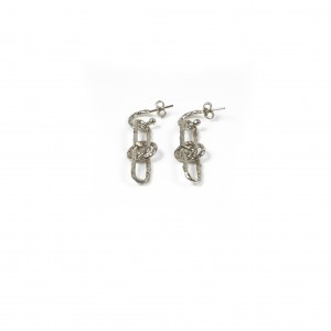 Silver handmade earrings