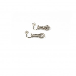 Handmade silver jewelry earrings