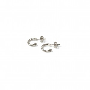 3 in 1 earrings silver